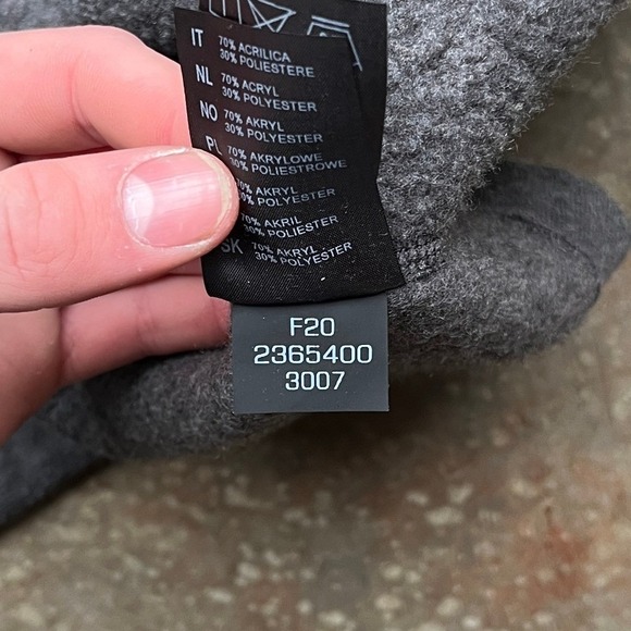 Kuhl Revel 1/4 Zip Fleece Pullover Mens Large Charcoal Gray 3007 Base Layer - Picture 5 of 8